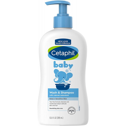 Sữa tắm gội 2in1 Cetaphil Baby Baby Wash & Shampoo 399ml